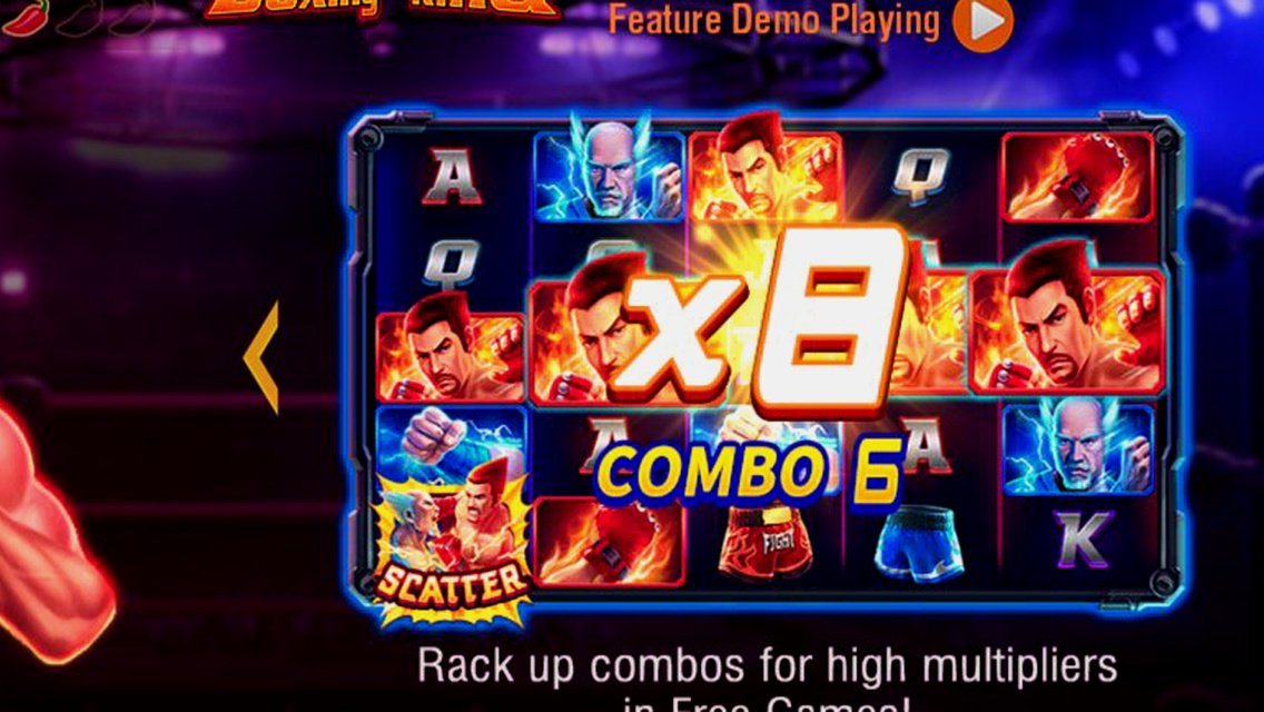 Boxing King · Tampilan Antarmuka Aplikasi 55RK